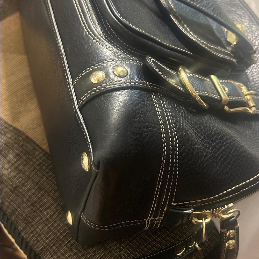 Vintage Black Coach Hampton Miranda Bag - Picture 13 of 16